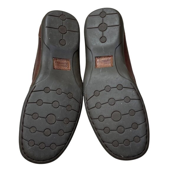 New Johnston & Murphy Driving Loafer Dodd II 10.5M Mahogany Brown VTG - Picture 8 of 10